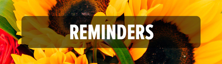 REMINDERS