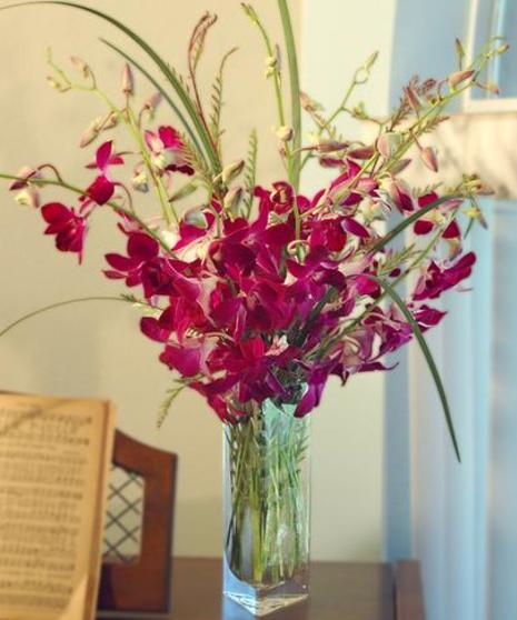 Dendrobium Orchid Vase