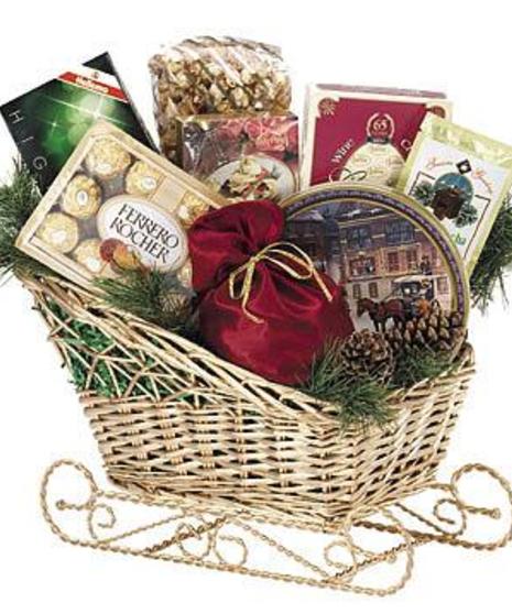 Sleigh Bells Ring Gourmet Goodie Basket