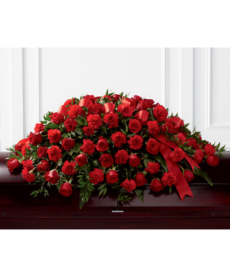 Dearly Departed Casket Spray