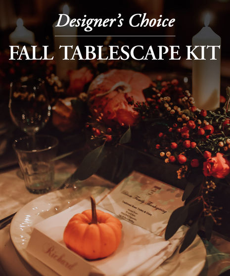 Designers Choice Thanksgiving Tablescape