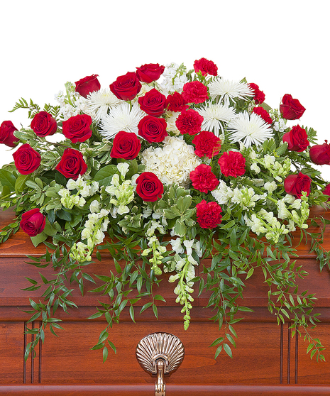 Enduring Strength Casket Spray
