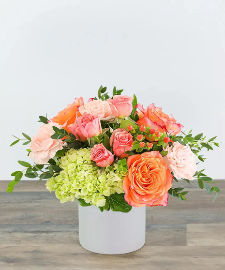 The Malibu Collection - calming coral + peach designs