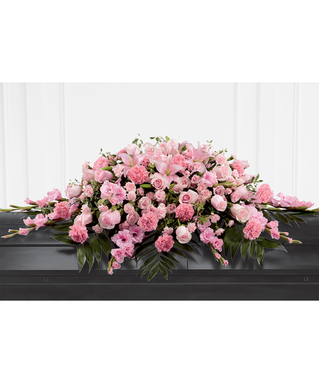 Sweetly Rest Casket Spray